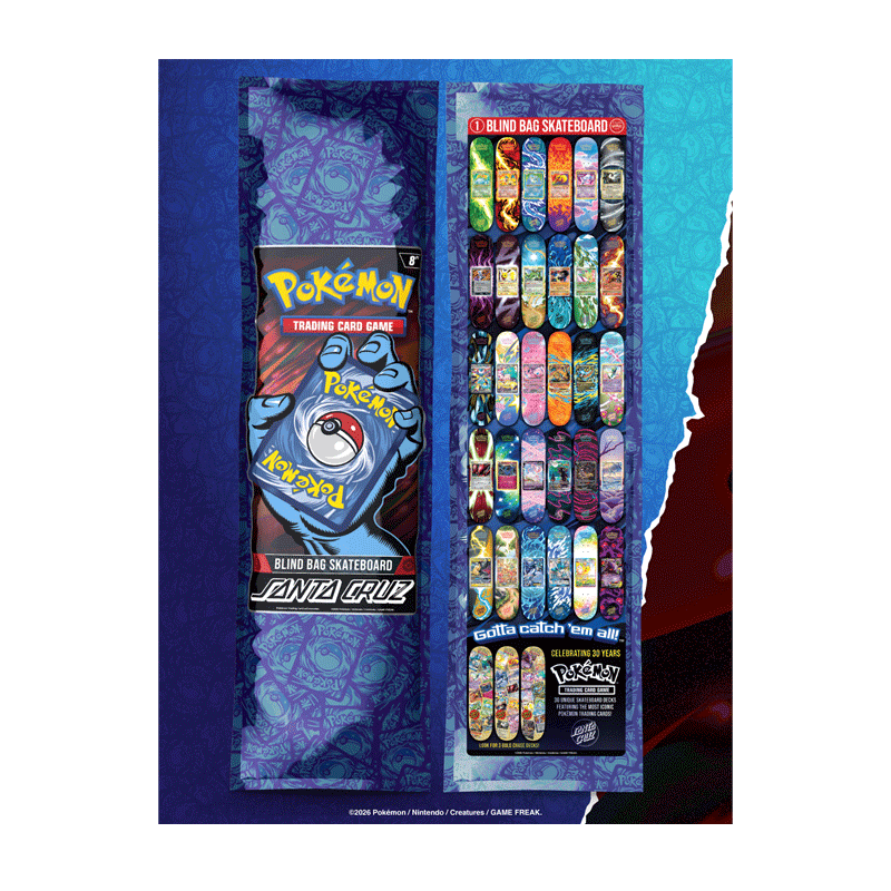 Santa Cruz - Pokemon TCG Blind Bag Deck - 8"