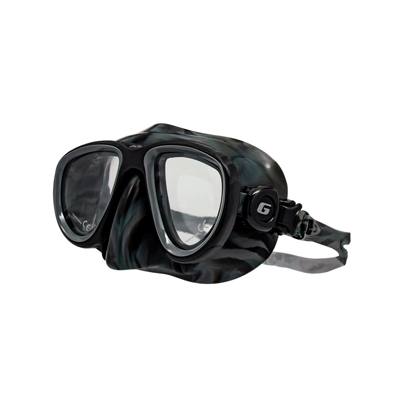 Genesis - Bold 2 Lens Low Profile Mask - Black Camo