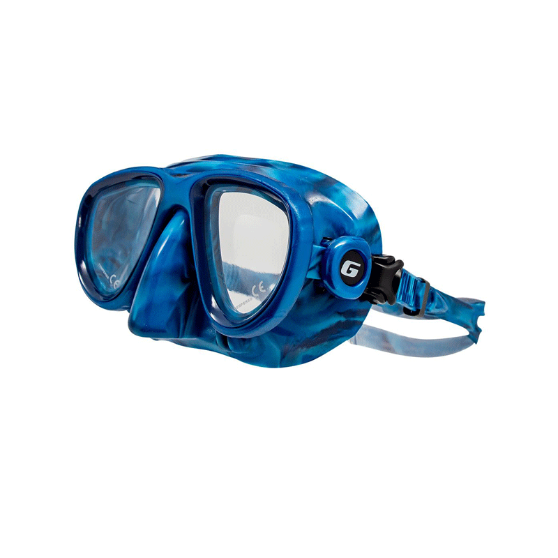 Genesis - Bold 2 Lens Low Profile Mask - Blue Camo