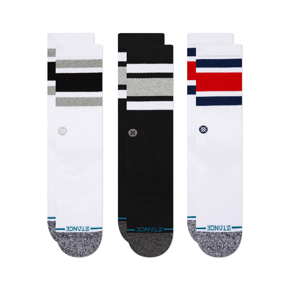 Stance The Boyd 3 Pack Crew Socks Multicolour