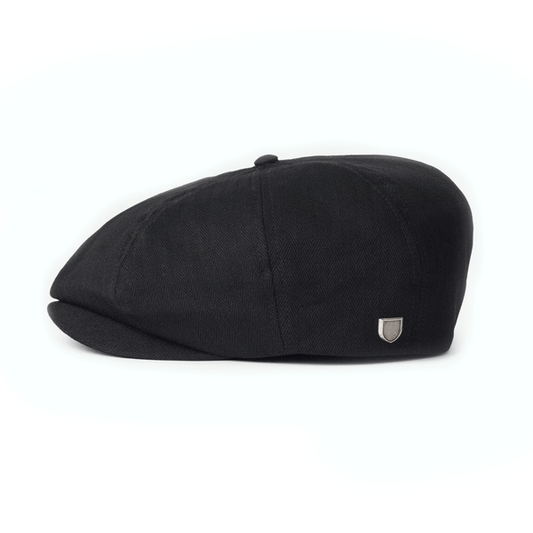 Brixton - Brood Hat - Black Herringbone