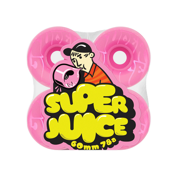OJ Wheels - Super Juice Bubble Gum Wheels 78a - 60mm