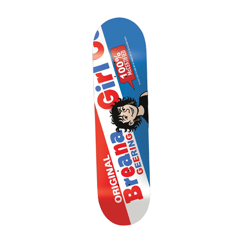 Girl - Bubblegum Breana Geering Twin Tip Deck - 8.25"