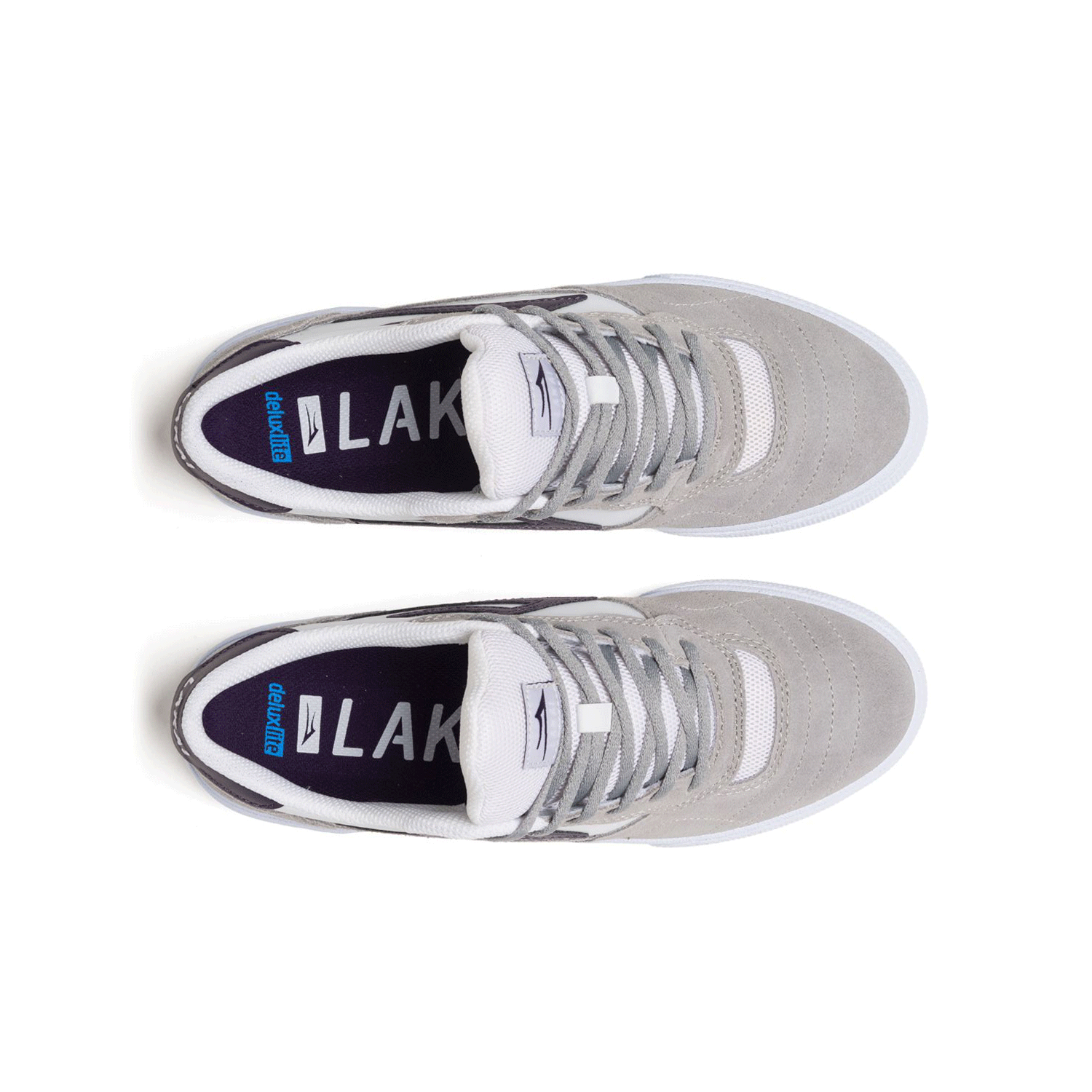 Lakai - Cambridge Shoes - Light Grey/White SALE