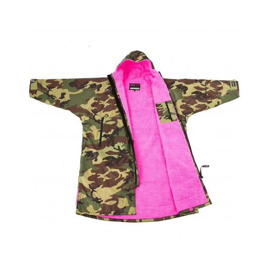 Dryrobe - Advanced Long Sleeve V3 - Camo/Pink