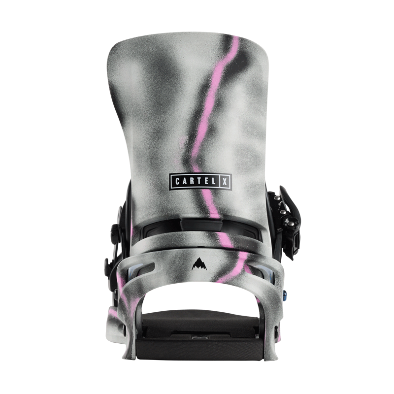 Burton - Cartel X Re:Flex Bindings - Grey/Pink NEW FOR 2025