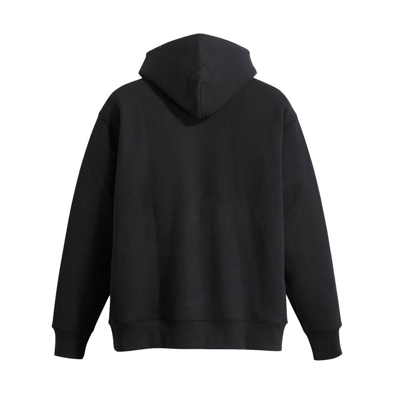 Levi's® Skate - Chenille Patch Hoodie - Black/Grey SALE