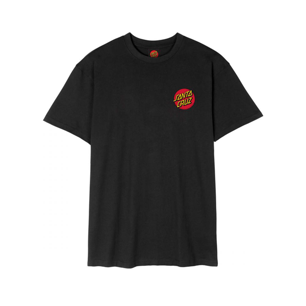 Santa Cruz - Classic Dot T-Shirt - Black