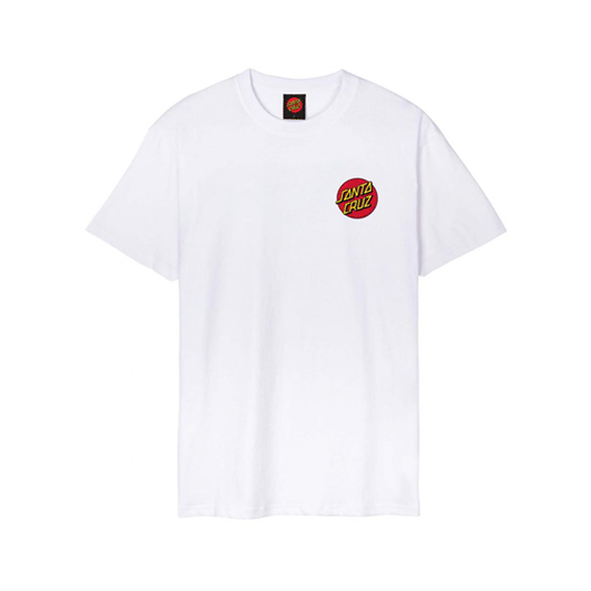 Santa Cruz - Classic Dot T-Shirt - White