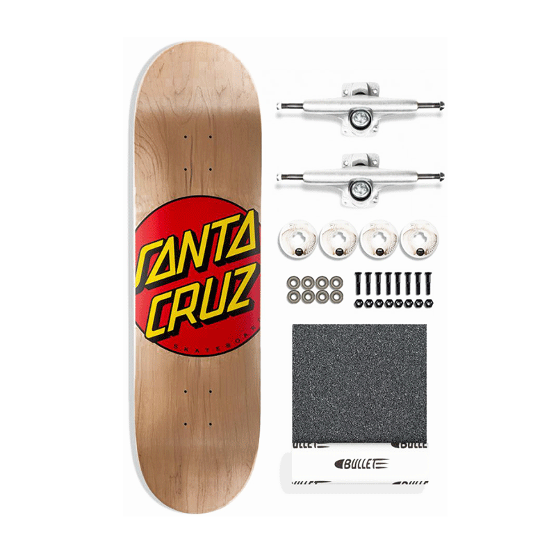 Santa Cruz - Classic Dot Complete Kit Skateboard - 8.375"