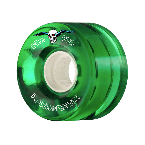 Powell Peralta - Clear Cruiser Wheels 80A - 63mm