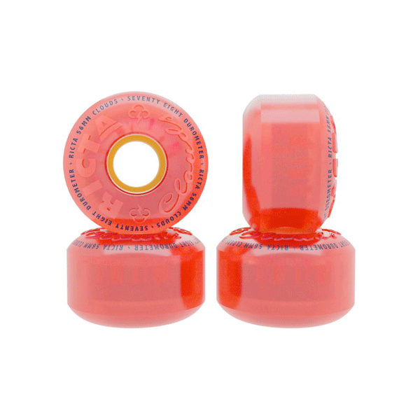 Ricta - Clouds Transparent 78a Pink/Citrus - 56mm