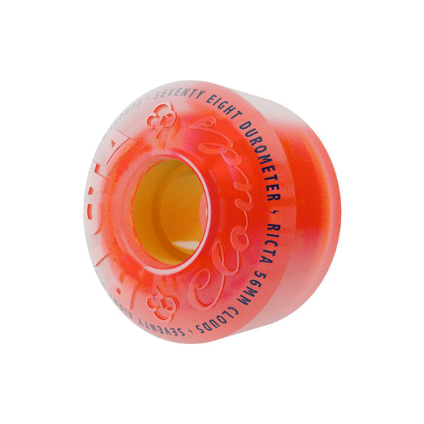 Ricta - Clouds Transparent 78a Pink/Citrus - 56mm