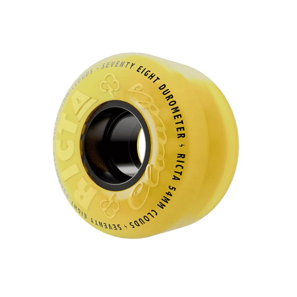Ricta - Clouds Transparent 78a Yellow/Black - 54mm