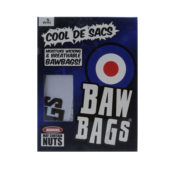 Bawbags - Boxer Shorts 'Cool De Sacs' - White