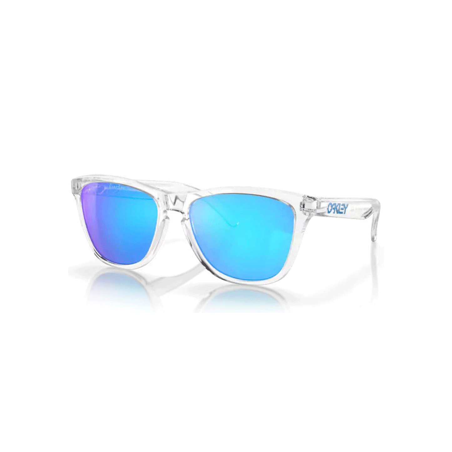 Oakley - Frogskins Sunglasses - Crystal Clear/Prizm Sapphire