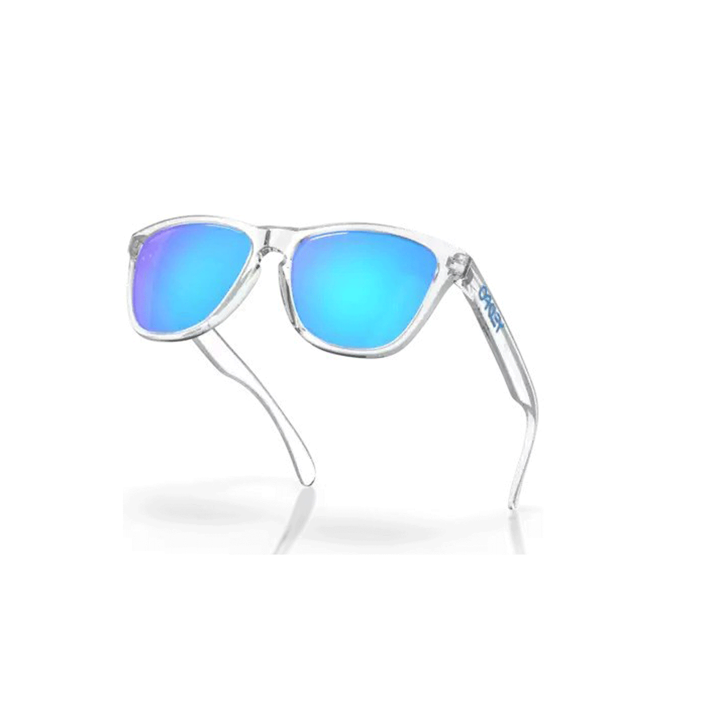 Oakley - Frogskins Sunglasses - Crystal Clear/Prizm Sapphire