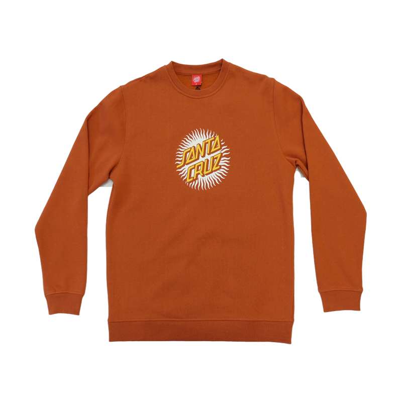 Santa Cruz - Daylight Dot Front Crew - Copper SALE