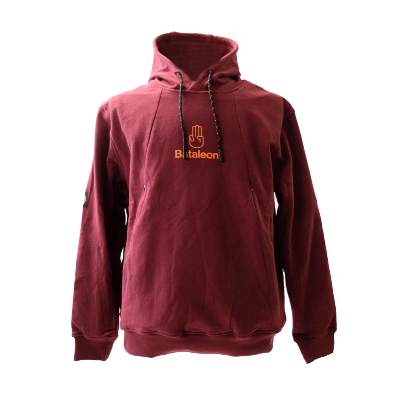 Bataleon - Snowproof Delta Hoodie - Ruby Wine SALE