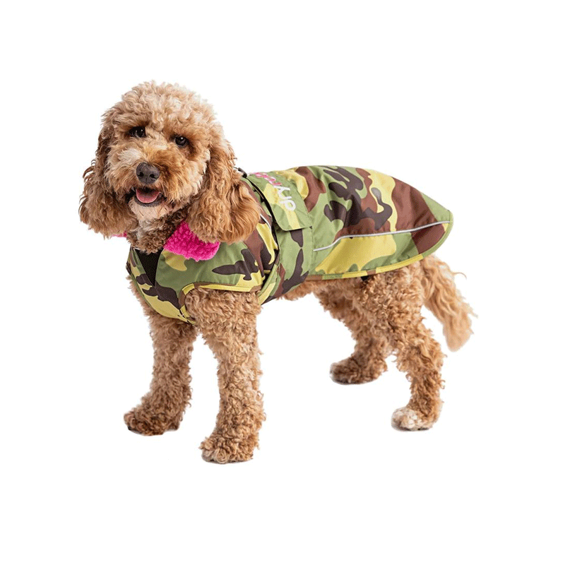 Dryrobe - Dogs V3 - Camo/Pink