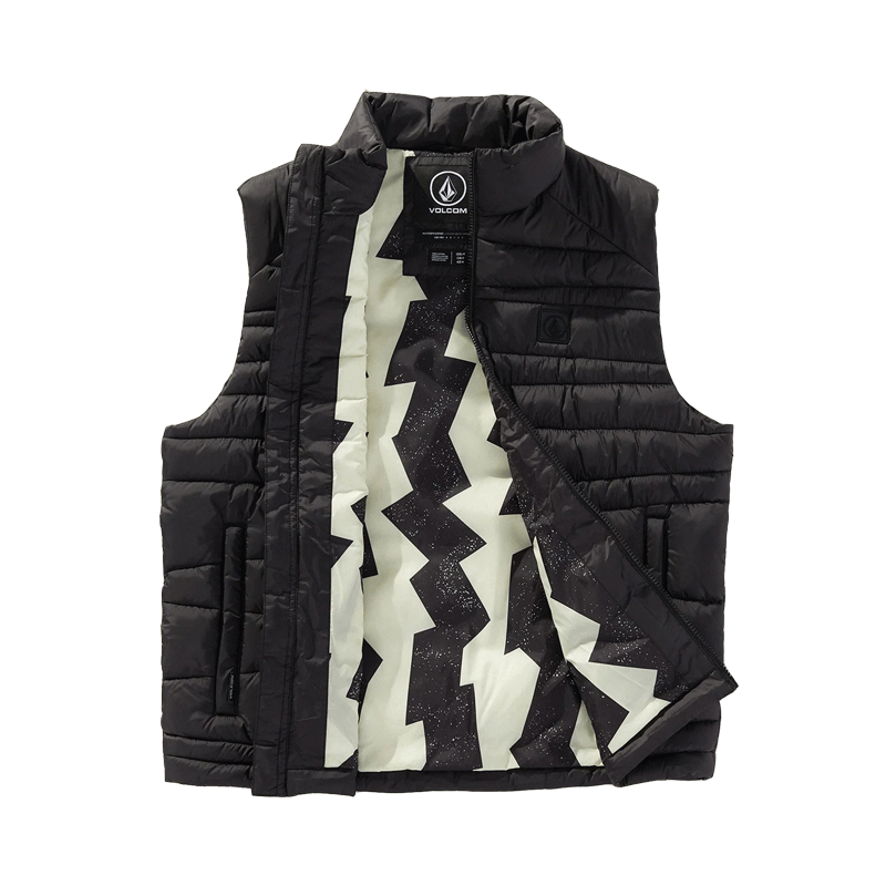 Volcom - Earth Tripper Puff Vest - Black SALE