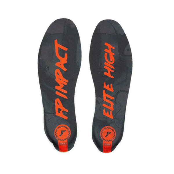 Footprint - Elite High Classic Insoles - Black Camo/Orange