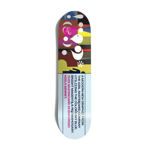 Girl - Follies Niels Bennett Deck - 8.25"