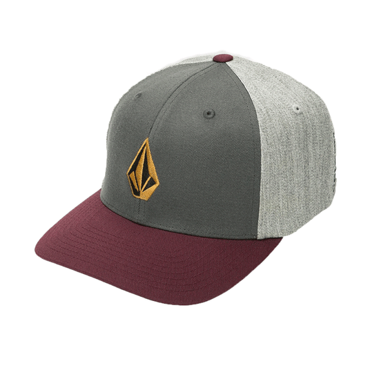 Volcom - Full Stone Heather Flexfit Cap - Merlot