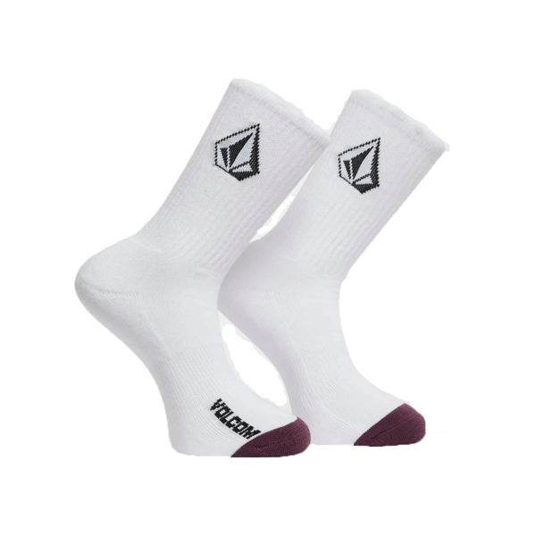 Volcom - Full Stone Crew Sock 3 Pack - Multi Coloured