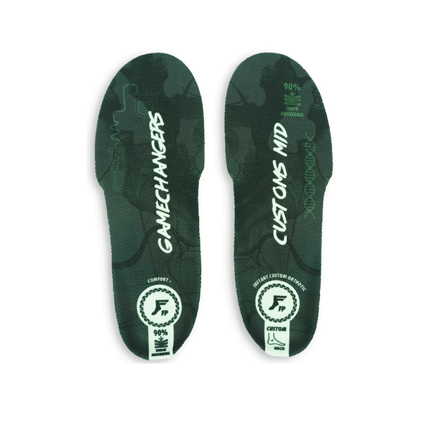 Footprint - Gamechanger Elite Insoles - Black Camo/White