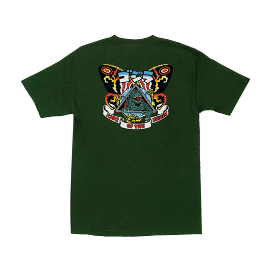 Santa Cruz - Godzilla Natas Mothra T-Shirt - Forest