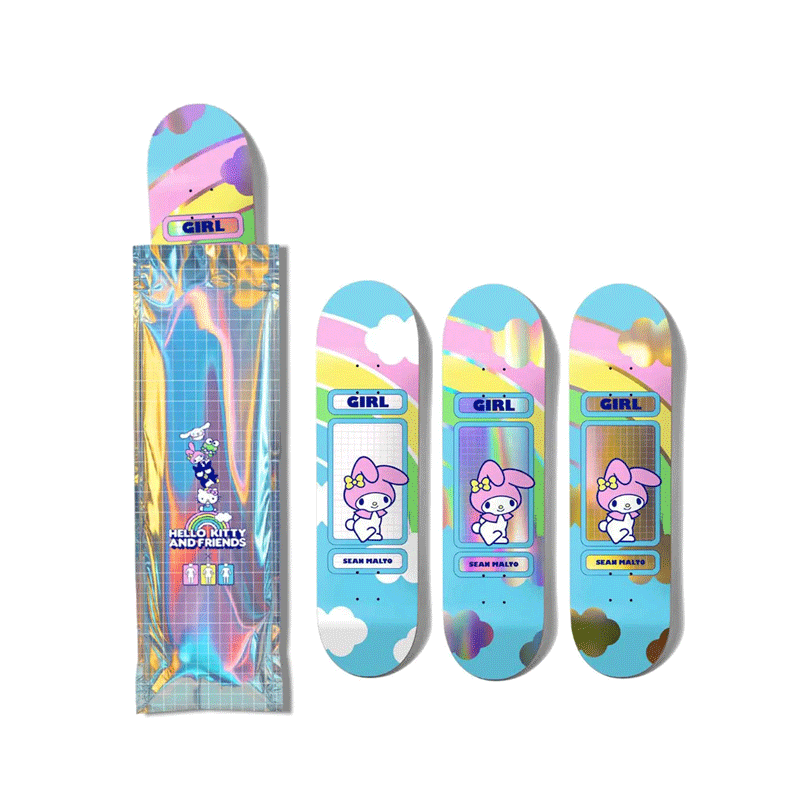Girl - Hello Kitty Rainbow Blind Bag Sean Malto Deck - 8.25"