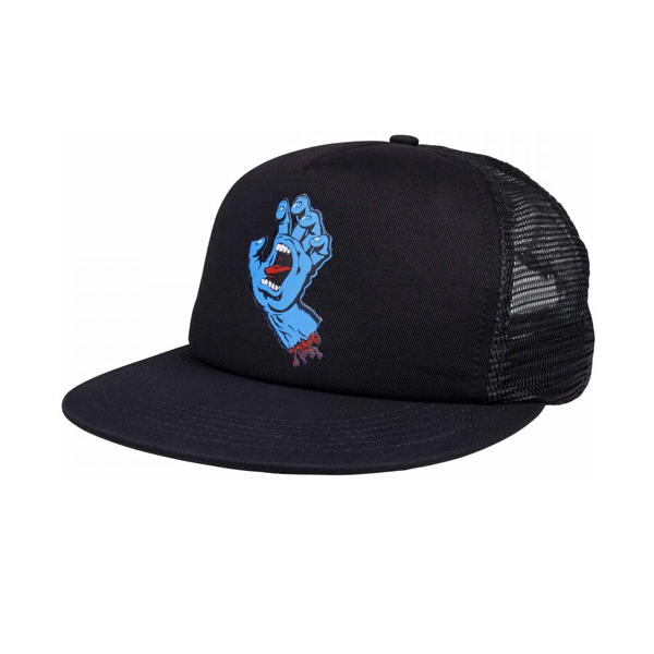 Santa Cruz - Cap Classic Hand Meshback/Trucker Hat - Black