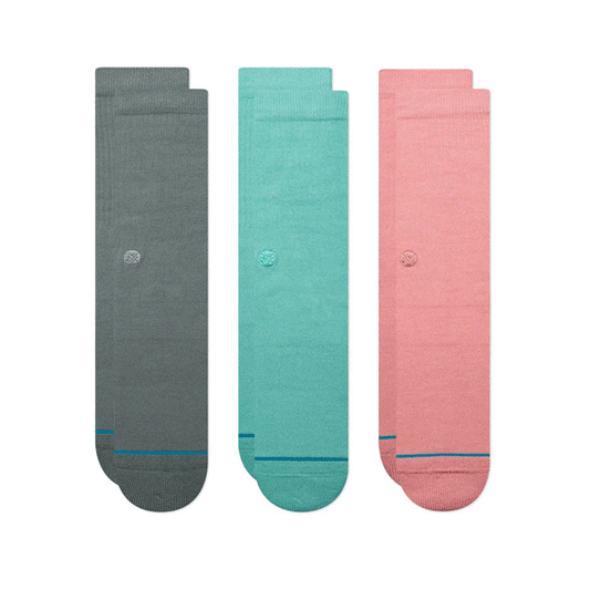 Stance - Icon 3 Pack Socks - Green