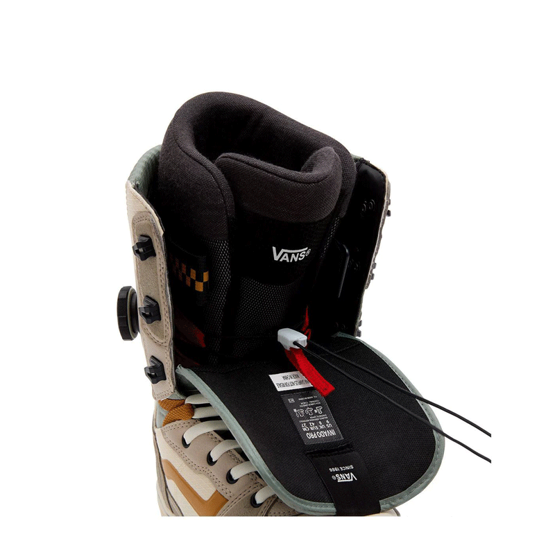 Vans - Invado Pro Snowboard Boots - Beige NEW FOR 2024