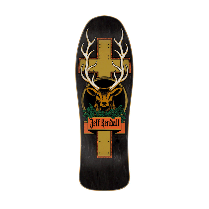 Santa Cruz - Jägermeister Jeff Kendall Deer Reissue Deck - 10.18"