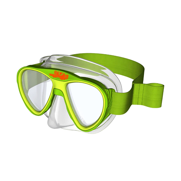 Akona - Junior Snorkel/Mask/Fins Kit - Cool Frog