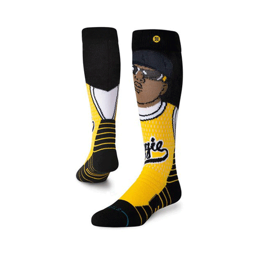 Stance - Juicy Poly OTC Snowboard Socks - Black/Yellow NEW FOR 2025