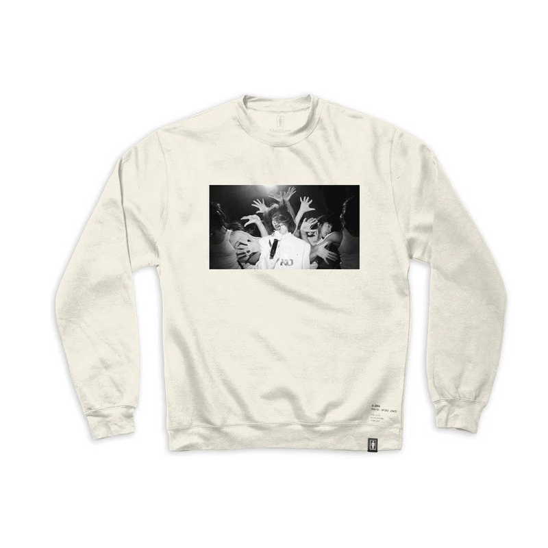 Girl - Spike Jonze Karen O Crew Sweatshirt - Cream SALE