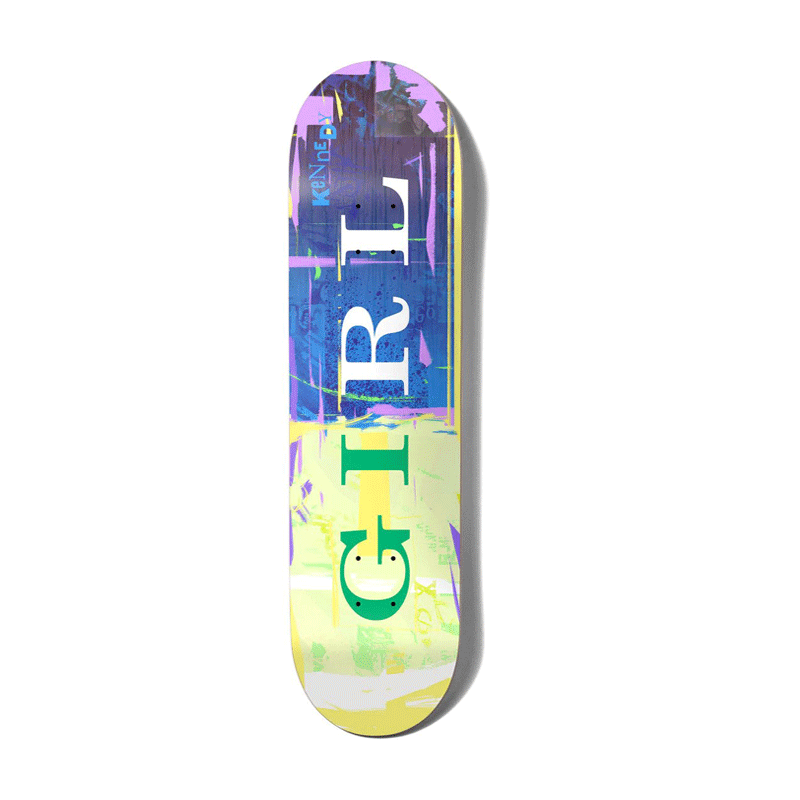 Girl - Letterpress Cory Kennedy Deck - 8.5"