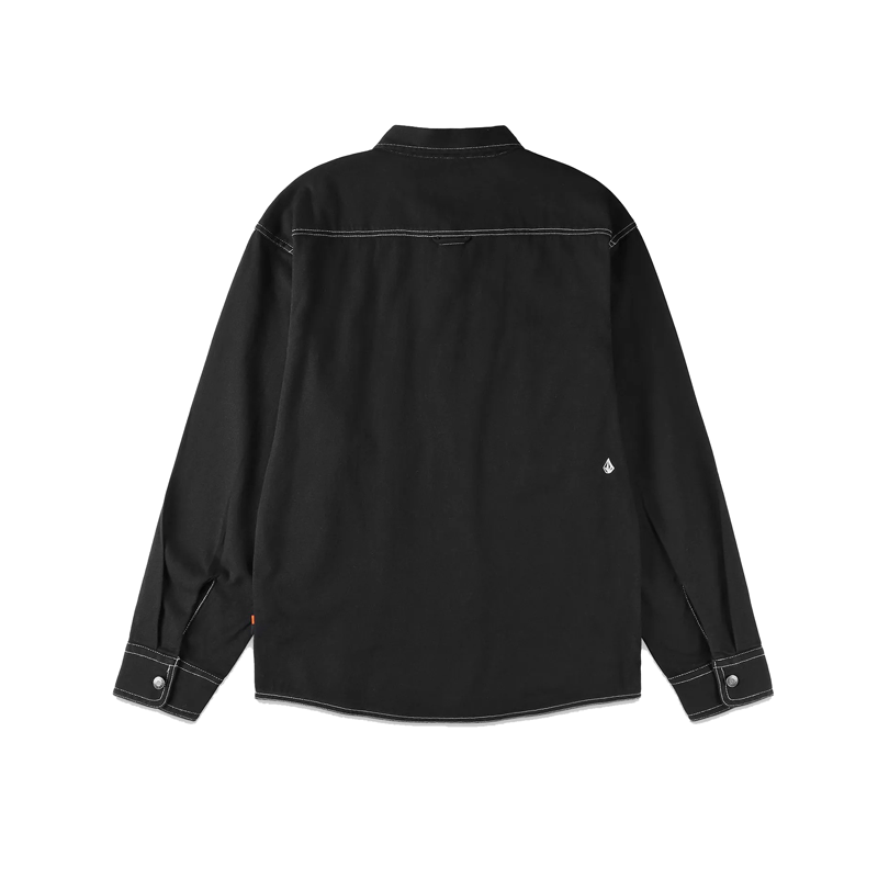 Volcom - Levelstone LS Shirt - Black/White