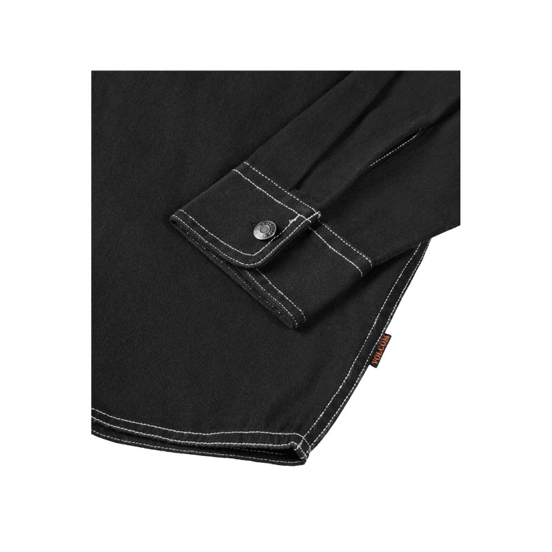 Volcom - Levelstone LS Shirt - Black/White