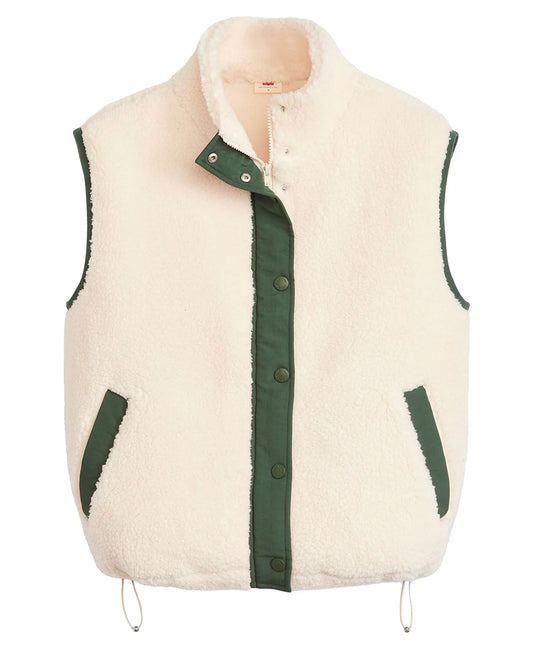 Levi's® - Women's Ramsey Sherpa Vest - White Swan