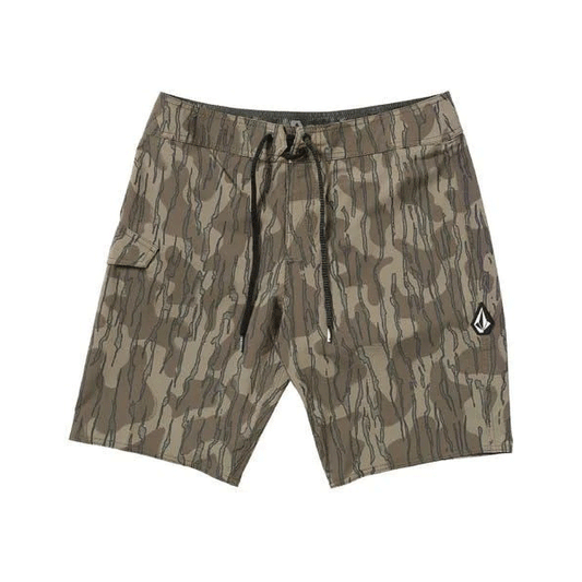 Volcom - Lido Solid Mod 20" Board Shorts - Brindle