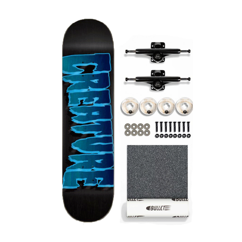 Creature - Logo Outline Complete Kit Skateboard - 8"