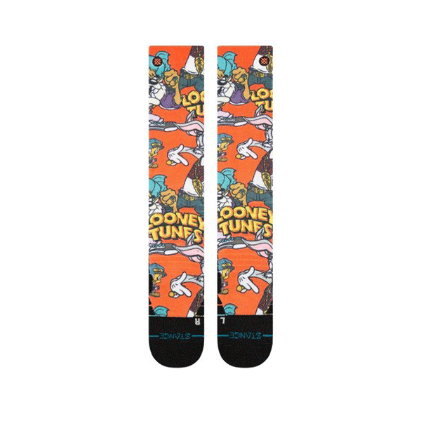 Stance Looney Tunes Mid Poly Snowboard Socks Multicolour NEW FOR 2025 SALE