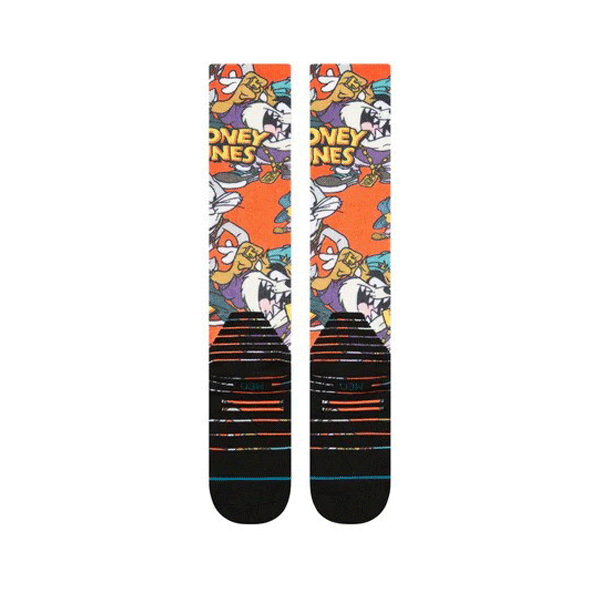 Stance Looney Tunes Mid Poly Snowboard Socks Multicolour NEW FOR 2025 SALE