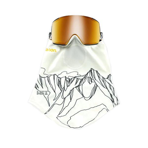 Anon - M5 Goggles Jumbo + Bonus Lens + MFI® Face Mask - Perceive Sunny Bronze NEW FOR 2025