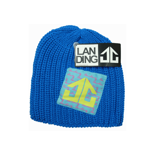 Landing - Mesh Beanie Hat  - Blue SALE