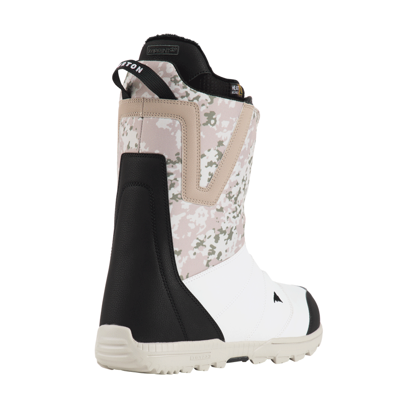 Burton - Moto Boa Boots - Black/White/Snowfall Camo NEW FOR 2025